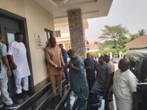 BREAKING: Obaseki, Mutfwang, Kefas, Lawal, Bala, Others Arrive Abuja For PDP Governors Meeting