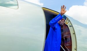 Tinubu Departs Abuja For 37th AU Summit In Addis Ababa