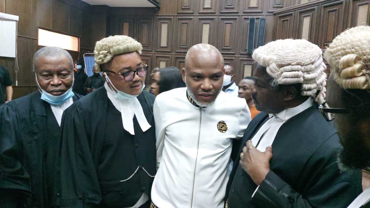 Justice Nyako Withdraws From IPOB Leader, Nnamdi Kanu’s Trial