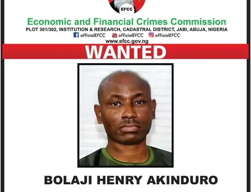 EFCC Declares Oil Mogul Bolaji Akinduro Wanted