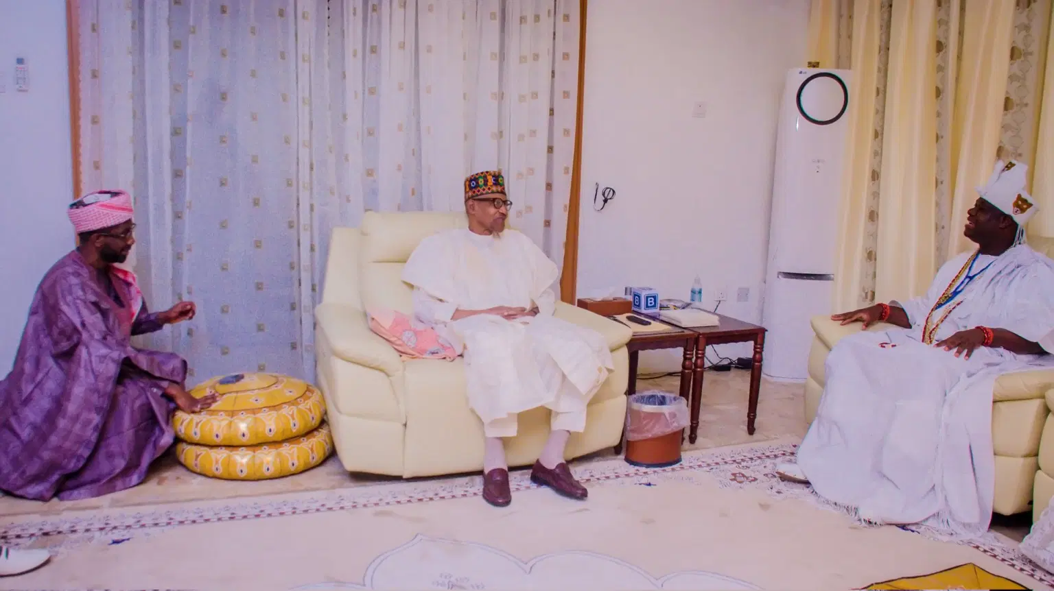 Ooni Of Ife Visits Former President Muhammadu Buhari - [PHOTOS]